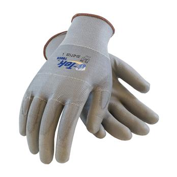 G-Tek® Touch™ Polyester Gloves with Polyurethane Coated Palm and Fingers