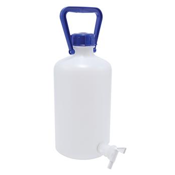 Heavy Walled Narrow Mouth Carboy with Spigot, High-Density Polyethylene