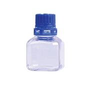 Square Media Bottles (PETG) - Tamper Evident Caps
