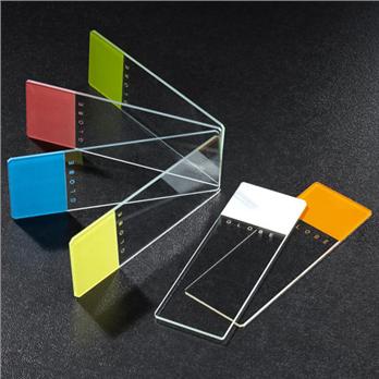 Microscope Slides, Soda Lime Glass, Beveled Edges, Clipped Corners