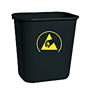 Uline Industrial Trash Liners - 40-45 Gallon, 2.5 Mil, Black