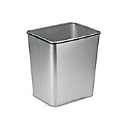 Uline Industrial Trash Liners - 40-45 Gallon, 2.5 Mil, Clear