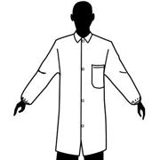 Elastic Wrist Lab Coats