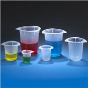 Tri-Corner Plastic Beaker, Polypropylene, Economy Style