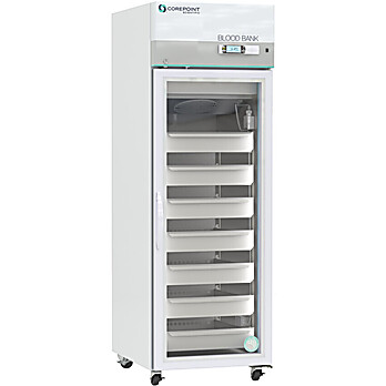 Corepoint Scientific Blood Bank Refrigerator Single Glass Door