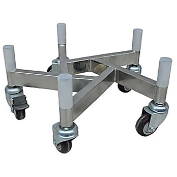 Roller Base Suitable for all 65L-175L aluminum tank, equipped with 5 universal wheels