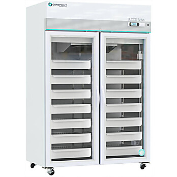 Corepoint Scientific Blood Bank Refrigerator Double Glass Door 