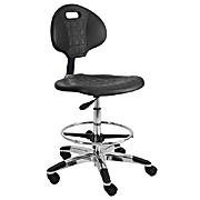 BenchPro Urethane Chair With 18” Adjustable Footring and Aluminum Base
