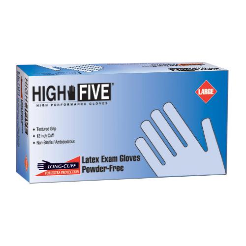 Long Cuff Latex Exam Gloves