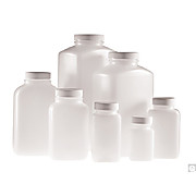 16oz Glass Boston Round Bottles, 28-400 White Metal Pulp/PE Lined Caps,  case/60
