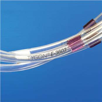 Tygon S3™ E-3603 Non-DEHP, Phthalate Free Laboratory TAAT Tubing, Two-Stop