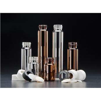 VOA Vials - Solid Top Closures, PTFE Lined, Precleaned & Certified