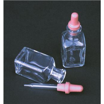 Bottle, with Pipet and Rubber Bulb
