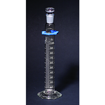 Graduated Cylinders, Glass, Class A, Individually Certified, with Stopper