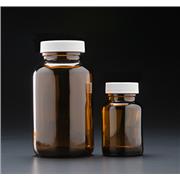 Amber Glass Wide Mouth Packers Assembled