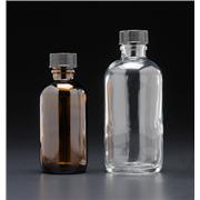 Clear Narrow Mouth Septum Bottle, Standard