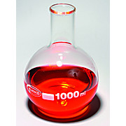 Borosilicate Glass Flat Bottom Boiling Flasks