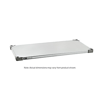 Metro Super Erecta Solid Shelf, Galvanized Steel