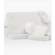 Pharma-Mop Covers™ Fit any 8"x 15" Mop Frame, 100% Polyester Mop Covers, Non-Shedding, Dry, (25/bag, 6 bags/case + 6  pads)