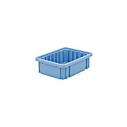 Metro TB91035BAS Static Dissipative Polypropylene Tote, Blue, 8.25" x 10.875" x 3.5"