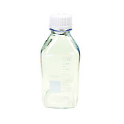 Square Disposable PET Media Bottles