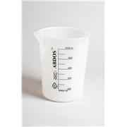 Polypropylene Beakers with Printed Graduations