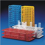 21 Hole Eowpower Plastic Lab Test Tube Rack Storage Stand Holder Detachable for 30mm Test Tubes 