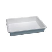 Polypropylene 378 mm Length x 241 mm Width x 114 mm Height White PSC 1007179 Laboratory Utility Carrier Tray 