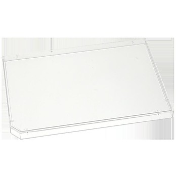 Polystyrene Plate Lid, Notched