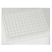 1.6mL, 96-well plt, Nat, sq top, rd U-bot