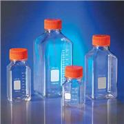 Square PET Storage Bottles with 45mm Caps