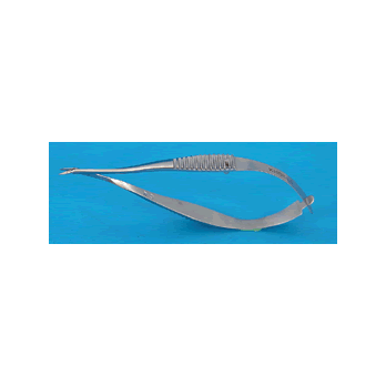Spring Scissors, Micro, Vannas Scissors, Angled Forward, Delicate