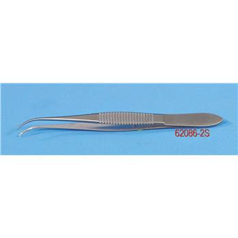 Micro Forceps MF-2, Slightly Curved. Smooth or Serrated Jaws
