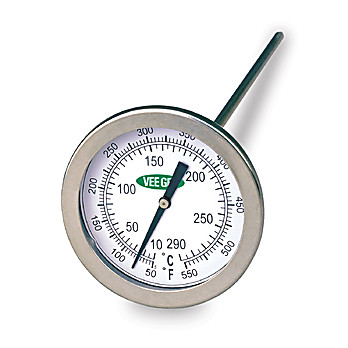 Dial Thermometer Dual Scale 2" D 