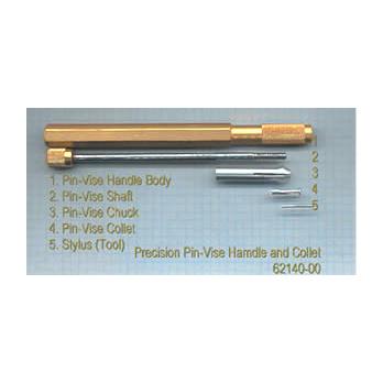 Precision Pin Vise Handle and Diamond Stylus