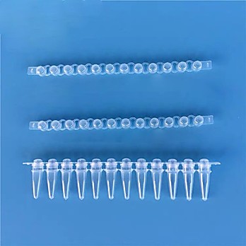.2ml 12 strip PCR tube with dome caps, 200strips/bag, 40 bags per case
