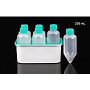 431431  Corning® 250 mL Square Polycarbonate Storage Bottles with