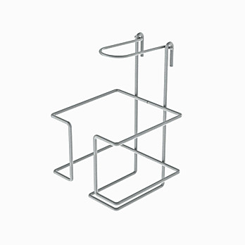 Metro Sanitizer Holder for Super Erecta Wire Shelving and SmartWall Wall Shelving