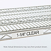 Clear Metro Super Erecta Label Holder