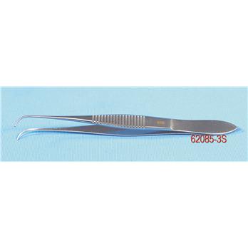 Micro Forceps MF-3, Fully Curved. Smooth or Serrated Jaws