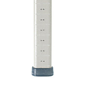 MetroMax Mobile-Ready Industrial Shelving Post, Polymer