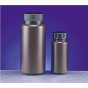 Amber Polypropylene Wide Mouth Bottles