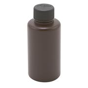Bottles, High-Density Polyethylene Narrow Mouth Amber