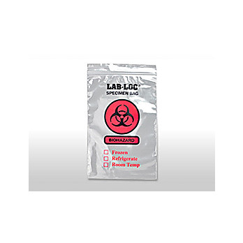 Bag Specimen Transfer Biohazard Clear 2mil 6x9