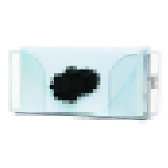 Glove Box Dispenser - Single - Clear PETG Plastic