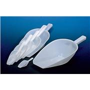 Scoops, High-Density Polyethylene Flat Bottom