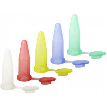 Thin-Wall Micro Reaction Tubes with Attached Caps