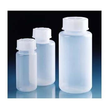 Wide Mouth Bottles, LPDE, with LDPE Screw Caps