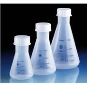 Erlenmeyer Flasks - PMP and PP, with Screw Caps