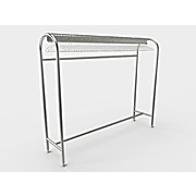 Stainless Steel Gown Rack with 48 hangers